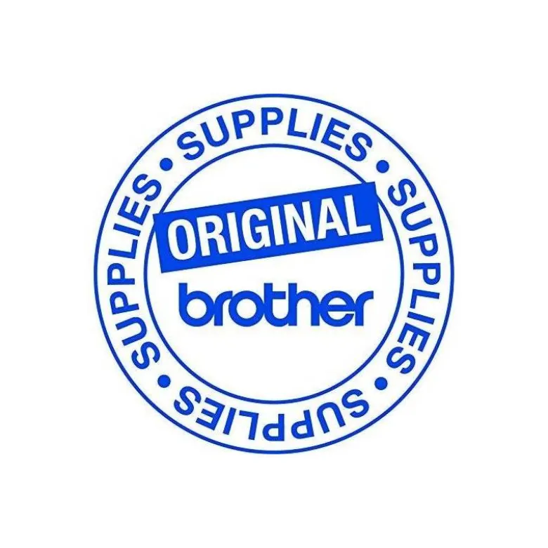 Cinta brother tze-355 color negro-blanco 24mm longitud 8mt