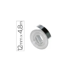 Cinta DYMO aluminio para rotuladora sin adhesivo 31000
