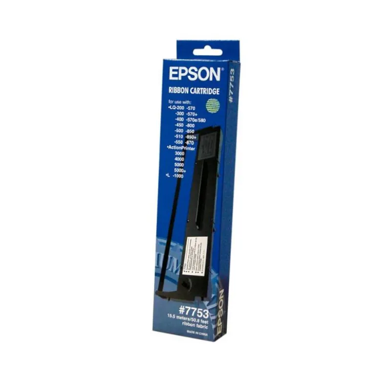 Cinta Epson impresora LQ-200 color negro C13S015633