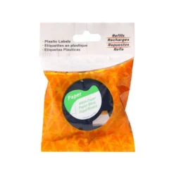 Cinta Letratag Negro/Blanco Q-connect Papel 12mm x 4mt