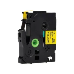 Cinta tze-631 Amarillo/Negro Q-connect 12mm x 8 mt.