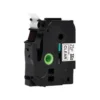 Cinta tze-131 Transparente/Negro Q-connect 12mm x 8 mt.