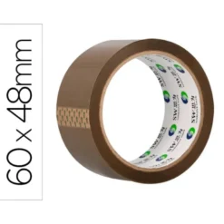 CINTA ADHESIVA GREENING POLIPROPILENO HAVANA 60 MT X 48 MM PARA EMBALAJE