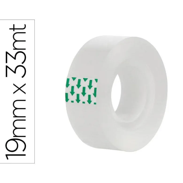 CINTA ADHESIVA GREENING TRANSPARENTE 33 MT X 19 MM
