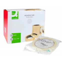 Cinta adhesiva marca Q-Connect 66 mt x 12 mm encelofanada