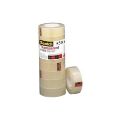 Cinta adhesiva marca Scotch acordeon 550 pack 8 unidades