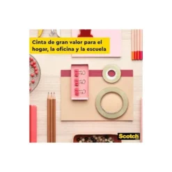 Cinta adhesiva marca Scotch acordeon 550 pack 8 unidades
