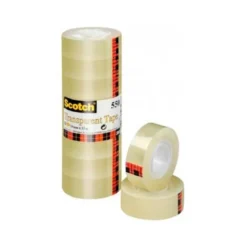 Cinta adhesiva marca Scotch acordeon 550 pack 8 unidades