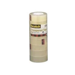 Cinta adhesiva marca Scotch acordeon 550 pack 8 unidades