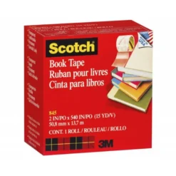 Cinta adhesiva marca Scotch Book Tape