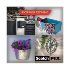 Cinta adhesiva marca Scotch doble cara super resistente