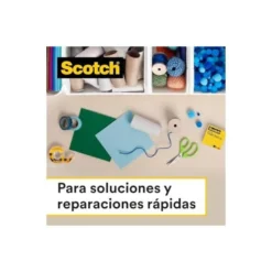 Cinta adhesiva marca Scotch doble cara 33 mt x 19 mm