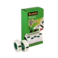 Cinta adhesiva marca Scotch magic transparente pack de 14