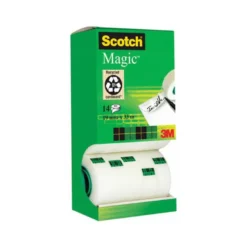 Cinta adhesiva marca Scotch magic transparente pack de 14