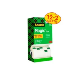 Cinta adhesiva marca Scotch magic transparente pack de 14