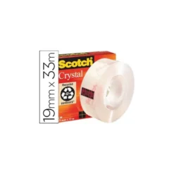 Cinta adhesiva marca Scotch super transparente