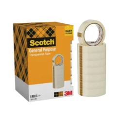 Cinta adhesiva marca Scotch transparente pack de 8