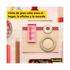 Cinta adhesiva marca Scotch transparente pack de 8
