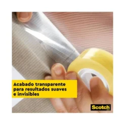 Cinta adhesiva marca Scotch transparente pack de 8