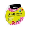 CINTA ADHESIVA PLICO DOBLE CARA TRANSPARENTE 50 MT X 30 MM