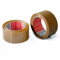 Cinta adhesiva polipropileno Tesa 66 mt x 50 mm color marron