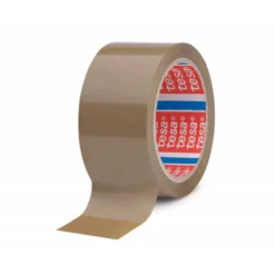 Cinta adhesiva polipropileno Tesa 66 mt x 50 mm color marron