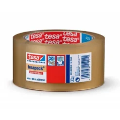 Cinta adhesiva polipropileno marca Tesa 66 mt x 50 mm color transparente
