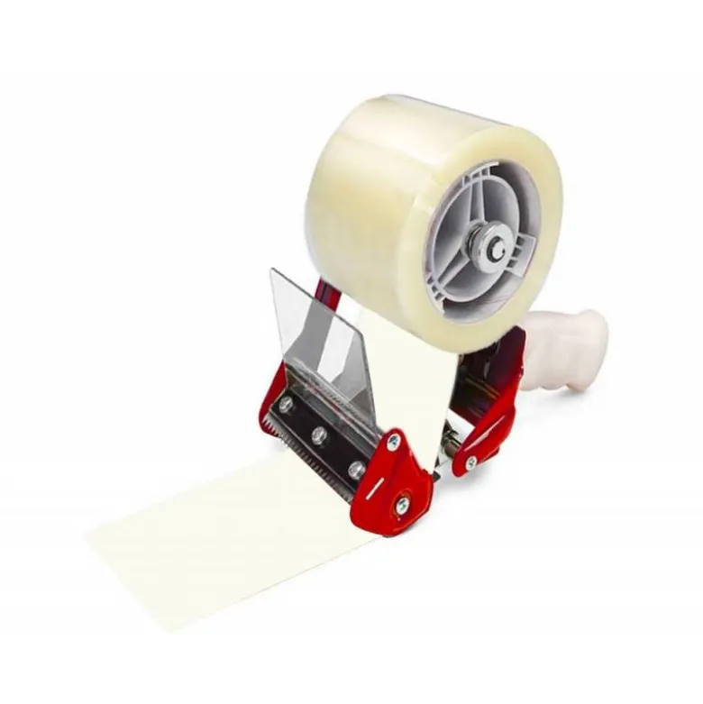 Cinta adhesiva Q-Connect polipropileno transparente 66 mt x 50 mm para embalaje bajo ruido.