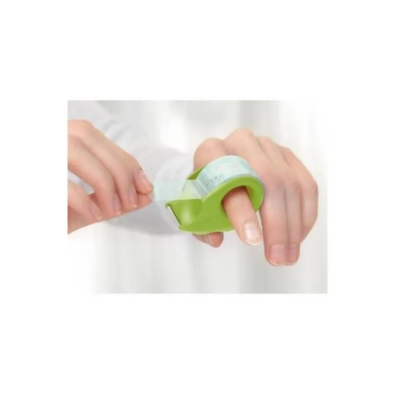 CINTA ADHESIVA TESA FILM ECO&CRISTAL TRANSPARENTE 10 M X 19 MM BLISTER DE 2 UNIDADES + MINIPORTARROLLO