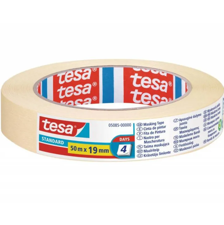 Cinta adhesiva tesa pintor 50 mt x 19 mm