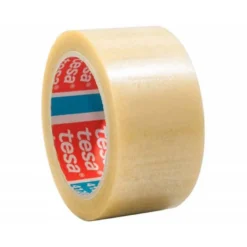 Cinta adhesiva tesa pvc transparente 66mtsx50mm