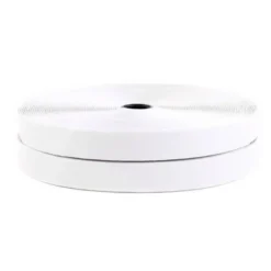 CINTA DE CIERRE ADHESIVA LIDERPAPEL VELCRO COLOR BLANCO 20MM X 10M