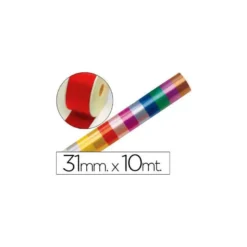 Cinta fantasia color rojo 31 mm