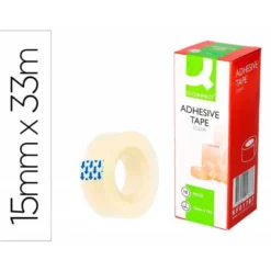 Cinta marca Q-Connect adhesiva 33m x 15mm