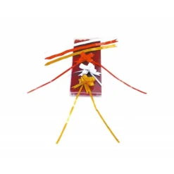 CINTA PARA HACER LAZOS PLATA 130 CM X 31 MM UNIDAD