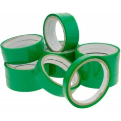 Cinta precintadora marca Q-Connect 66mx9mm verde