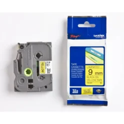 Cintas Brother TZE-621 9mm (ancho) x 8m (largo) laminada amarillo/negro