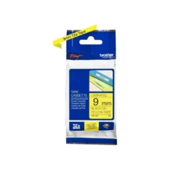 Cintas Brother TZE-621 9mm (ancho) x 8m (largo) laminada amarillo/negro