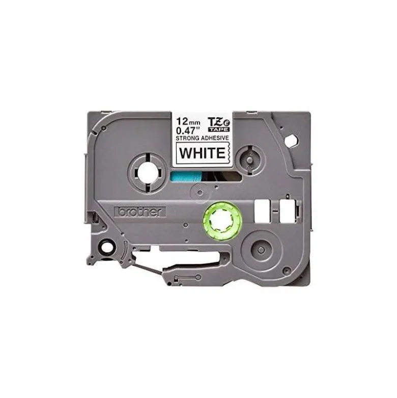 Cintas Brother TZE-S231 12mm (ancho) x 8m (largo) laminada blanco/negro