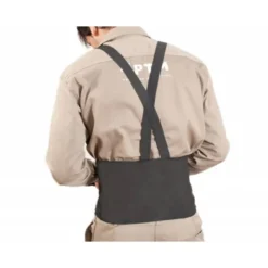 CINTURON ANTILUMBAGO FARU ELASTICO CON TIRANTES TALLA XL COLOR NEGRO