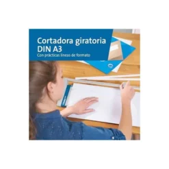 CIZALLA DE RODILLO DAHLE 508 CON BASE METALICA DIN A3 CAPACIDAD DE CORTE 6 HOJAS