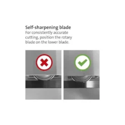 CIZALLA DE RODILLO DAHLE 507 CON BASE METALICA DIN A4 CAPACIDAD DE CORTE 8 HOJAS