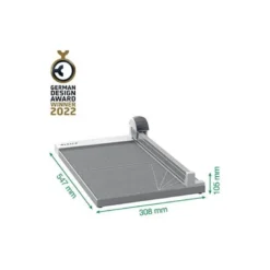 CIZALLA DE RODILLO LEITZ DIN A3 BASE MADERA PLASTIFICADA LONGITUD CORTE 457 MM CAPACIDAD DE CORTE 15H