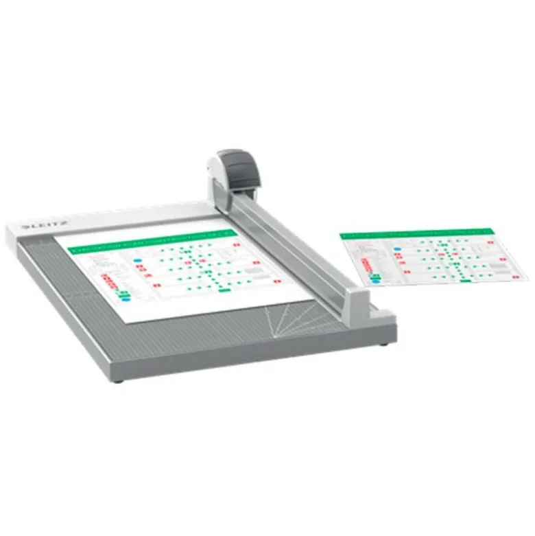 CIZALLA DE RODILLO LEITZ DIN A4+ BASE MADERA PLASTIFICADA LONGITUD CORTE 381 MM CAPACIDAD DE CORTE 15H