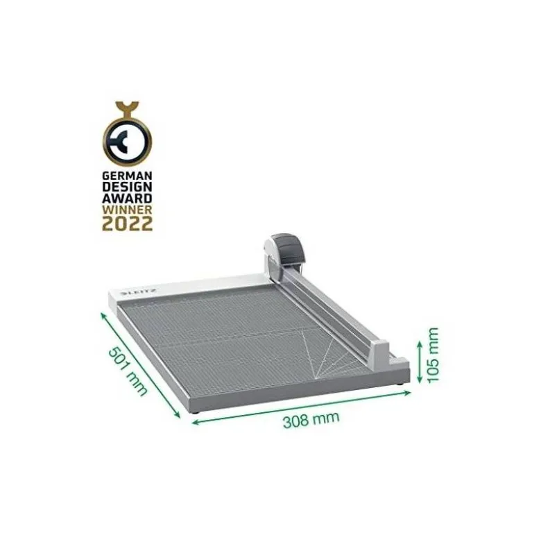 CIZALLA DE RODILLO LEITZ DIN A4+ BASE MADERA PLASTIFICADA LONGITUD CORTE 381 MM CAPACIDAD DE CORTE 15H