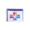 CLASIFICADOR DE PARED EXACOMPTA POLIPROPILENO CRISTAL 6 COMPARTIMENTOS