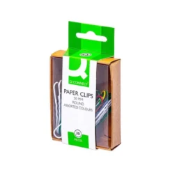 Clips colores Nº 3 Q-Connect 50 mm