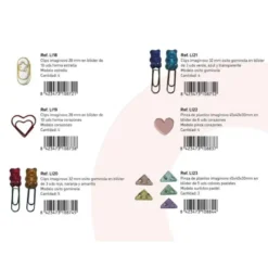CLIPS IMAGINOVO EXPOSITOR DE SOBREMESA CON 51 BLISTER Y CAJAS SURTIDAS EN DISTINTOS FORMATOS 450X780 MM