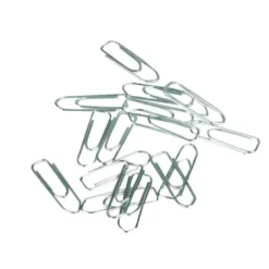 Clips niquelados Nº 1,5 marca Q-Connect 26 mm