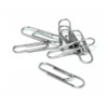 CLIPS NIQUELADOS Q-CONNECT N 4 PLANOS 50 MM CAJA DE 100 UNIDADES